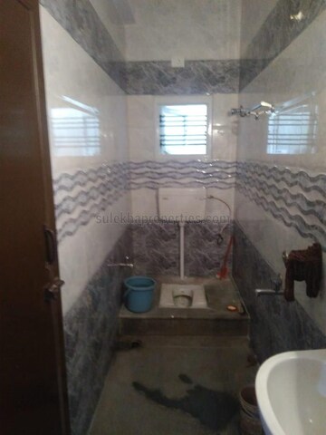 Bathroom in 1 RK Independent House at Rt Nagar – for Rent