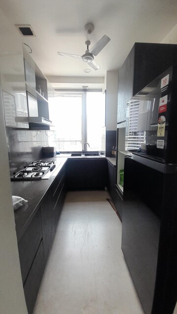 Kitchen in 3 BHK Apartment at Indiabulls Blu, Worli – for Rent