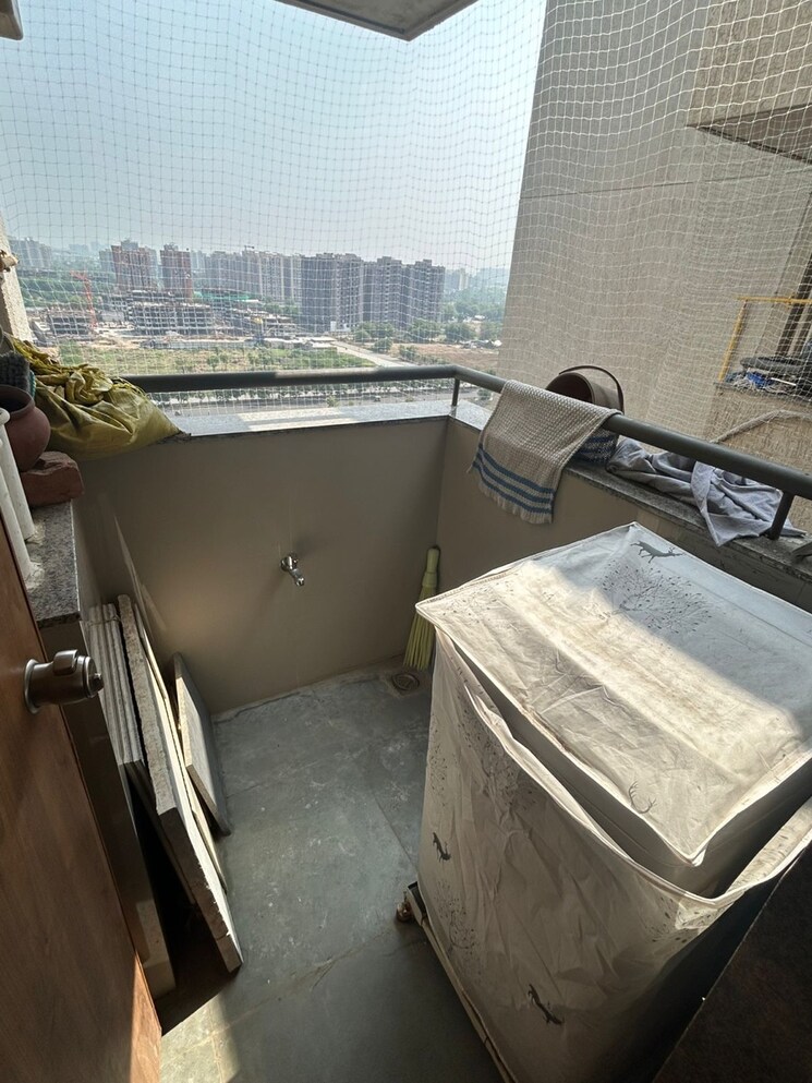 Balcony, shivalik-sharda-park-view-2 3 Bedroom 814 Sq.Ft. Apartment In Shela Ahmedabad 8674555