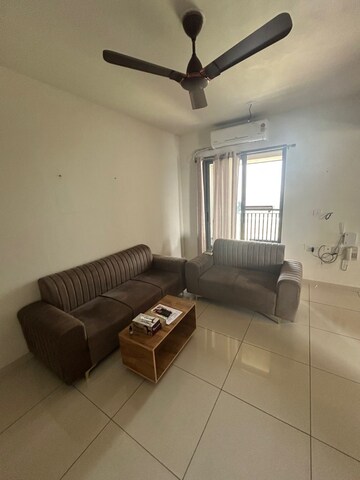 Living Room in 3 BHK Apartment at Shivalik Sharda Park View 2, Shela – for Rent