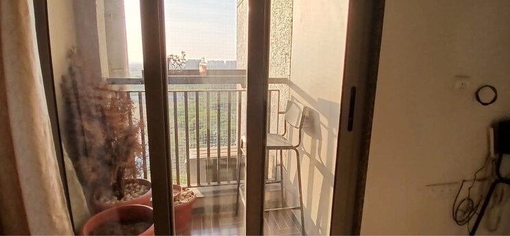 Balcony, shivalik-sharda-park-view-2 3 Bedroom 814 Sq.Ft. Apartment In Shela Ahmedabad 8674555