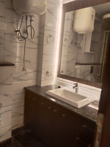 Kitchen in 3 BHK Builder Floor at Sarvodaya Enclave – for Rent