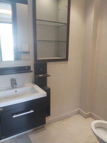Bathroom in 3 BHK Builder Floor at Sarvodaya Enclave – for Rent