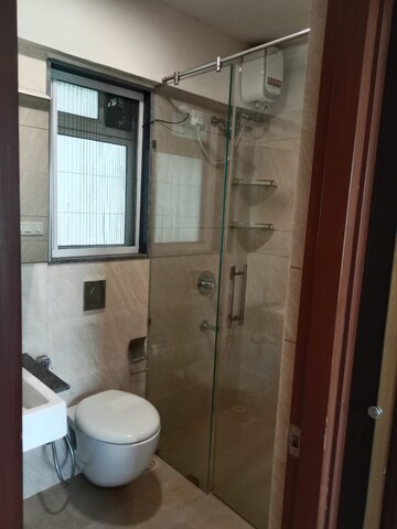 Bathroom in 2 BHK Apartment at Pride Park Royale, Andheri East – for Rent