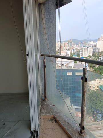 Balcony in 1 BHK Apartment at Lotus Lotus Link Square, Malad West – for Rent