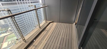 Balcony in 4 BHK Apartment at Lodha World Crest, Worli – for Rent