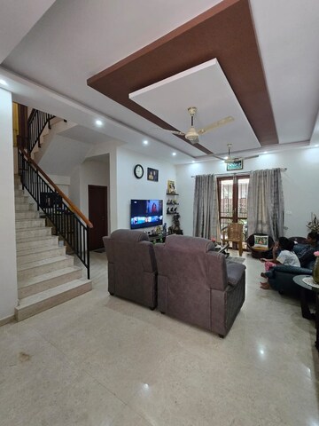 Living Room in 4 BHK Villa at Prestige Woodside, Yelahanka – for Rent