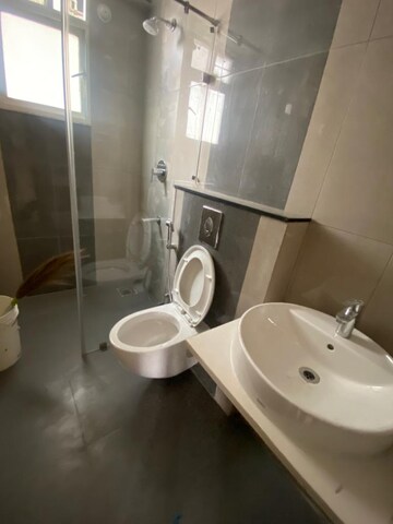 Bathroom in 3 BHK Apartment at Pharande Puneville, Tathawade – for Rent
