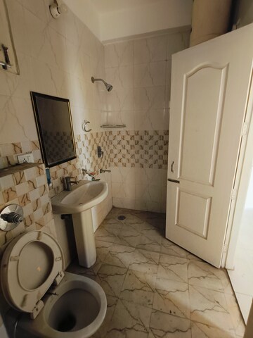 Bathroom in 3 BHK Apartment at Sunny Enclave – for Rent
