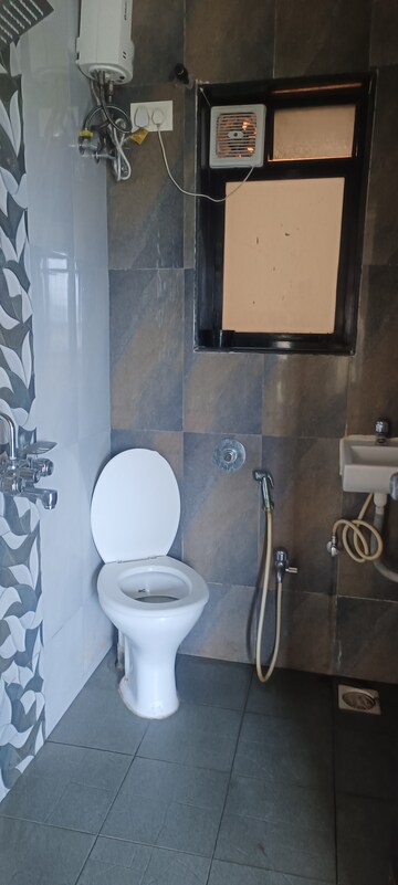 Bathroom in 1 BHK Apartment at Tulsi Aura Mumbai, Ghansoli – for Rent