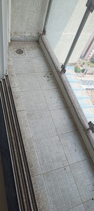 Balcony in 1 BHK Apartment at Bhairaav Goldcrest Residency, Ghansoli – for Rent