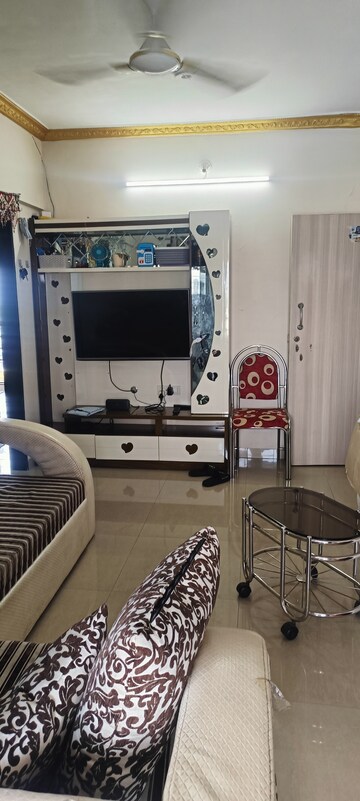Master Bedroom in 1 BHK Apartment at Swaraj Bella Vista, Ghansoli – for Rent