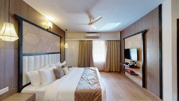 Bedroom in 2 BHK Apartment at L&T Crescent Bay T2, Parel – for Rent