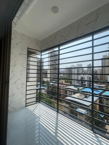 Balcony in 2 BHK Apartment at Shree Balaji Priya Tower, Kharghar – for Rent