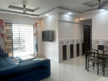 Living Room in 2 BHK Apartment at Shree Balaji Priya Tower, Kharghar – for Rent