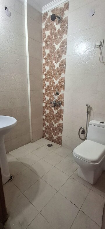 Bathroom in 2 BHK Builder Floor at Paryavaran Complex – for Rent