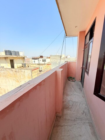 Balcony in 2 BHK Builder Floor at Paryavaran Complex – for Rent