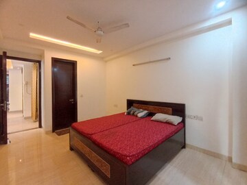 Bedroom in 3 BHK Builder Floor at Chattarpur – for Rent