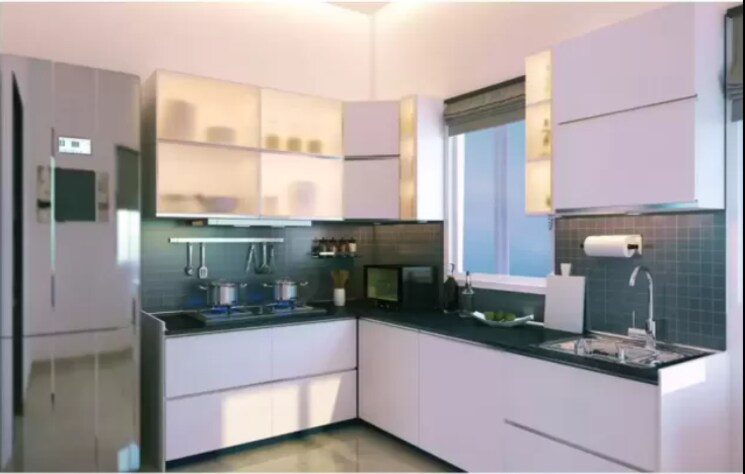 Kitchen, puraniks-abitante-fiore 1 Bedroom 489 Sq.Ft. Apartment In Bavdhan Pune 8675006