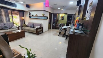 Living Room in 2 BHK Apartment at Concrete Sai Swar, Kharghar – for Rent
