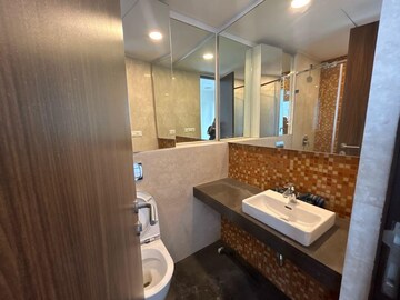 Living Room in 2 BHK Apartment at Lodha Kiara, Worli – for Rent