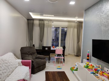 Living Room in 2 BHK Apartment at Bhagwati Greens, Kharghar – for Rent