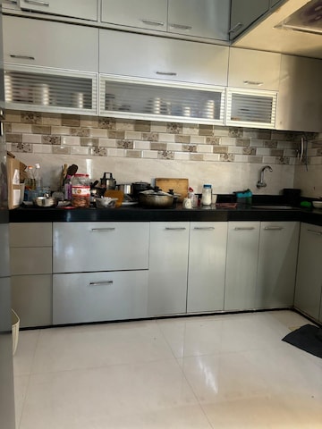 Kitchen in 2 BHK Apartment at Raghunath Vihar, Kharghar – for Rent