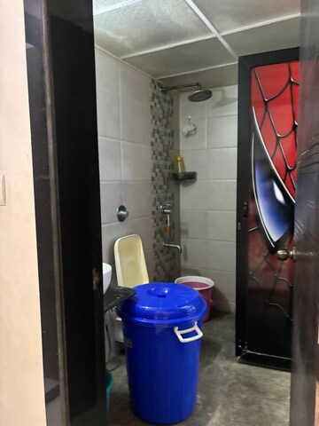 Bathroom in 2 BHK Apartment at Raghunath Vihar, Kharghar – for Rent