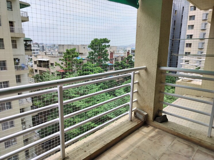 Balcony, mirchandani-palms 3 Bedroom 1650 Sq.Ft. Apartment In Rahatani Pune 8675344