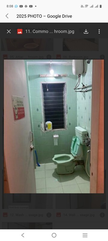 Bathroom in 1 BHK Apartment at Sea Pearl Building, Bandra West – for Rent