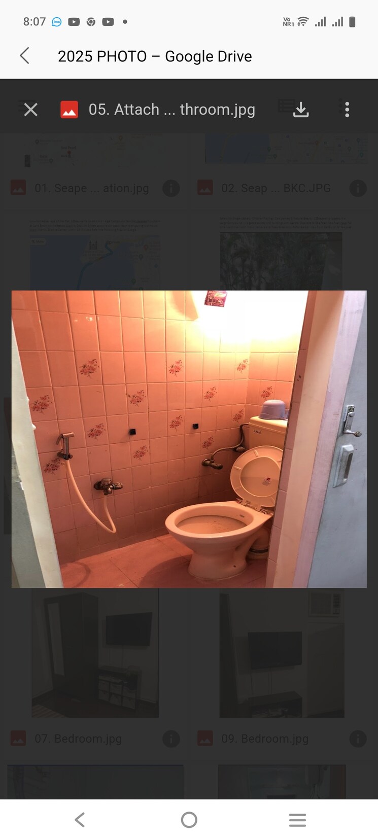 Bathroom, sea-pearl-building 1 Bedroom 813 Sq.Ft. Apartment In Bandra West Mumbai 8675401