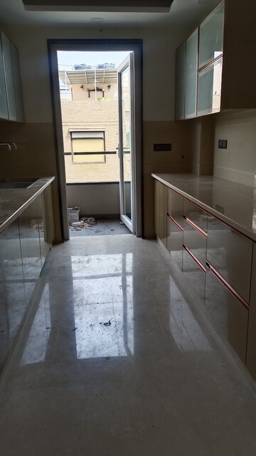 Kitchen in 3 BHK Builder Floor at New Rajinder Nagar – for Rent