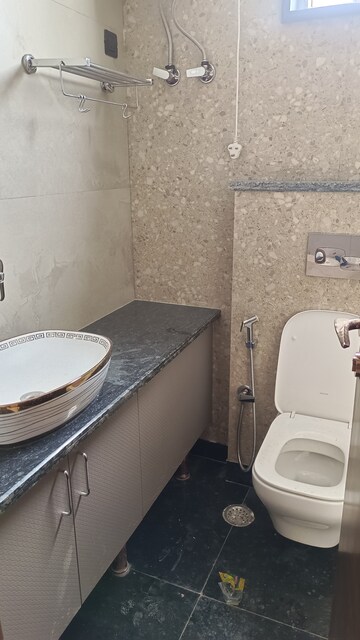 Bathroom in 3 BHK Builder Floor at New Rajinder Nagar – for Rent