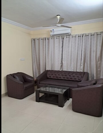 Living Room in 4 BHK Apartment at Yashodham Complex, Goregaon East – for Rent