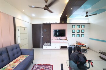 Living Room in 3 BHK Apartment at Sapta Shree Greeshma Residency I, Eastern Express Highway – for Rent