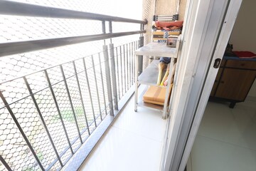 Balcony in 3 BHK Apartment at Sapta Shree Greeshma Residency I, Eastern Express Highway – for Rent