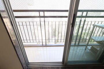 Balcony in 3 BHK Apartment at Sapta Shree Greeshma Residency I, Eastern Express Highway – for Rent