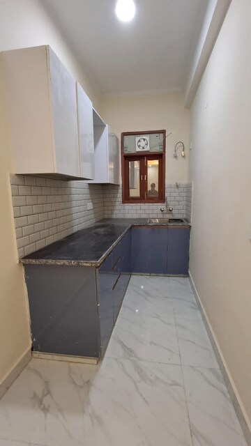 Kitchen in 1 BHK Builder Floor at Freedom Fighters Enclave – for Rent
