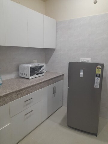 Kitchen in 3 BHK Builder Floor at Ansal Sushant Lok I, Sector 43 – for Rent