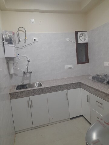 Bathroom in 3 BHK Builder Floor at Ansal Sushant Lok I, Sector 43 – for Rent