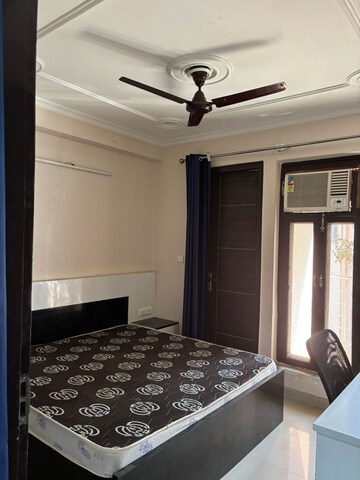 Bedroom in 3 BHK Builder Floor at Ansal Sushant Lok I, Sector 43 – for Rent