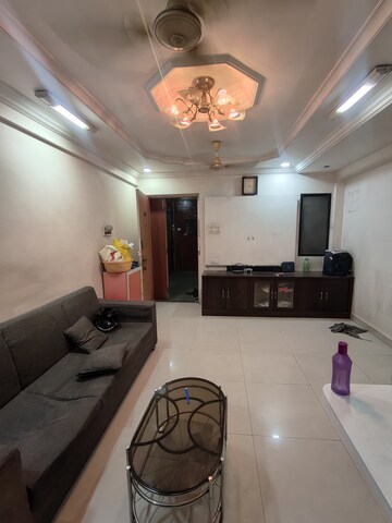 Living Room in 1 BHK Apartment at Flower Valley Complex, Khopat – for Rent