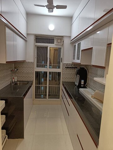 Kitchen in 1 BHK Apartment at Ashar Axis, Majiwada – for Rent