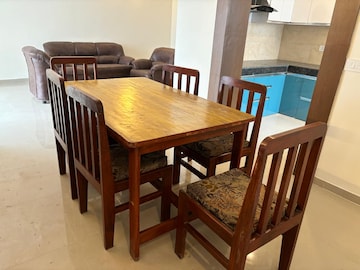 Living Room in 3 BHK Apartment at Rishita Manhattan, Gomti Nagar – for Rent