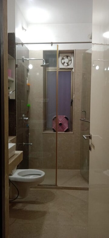 Bathroom in 3 BHK Apartment at Runwal Plaza, Vartak Nagar – for Sale