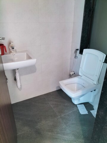 Bathroom in 1 BHK Apartment at Lalani Valentine Apartment 1 Wing D, Malad East – for Rent