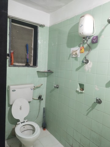 Bathroom in 2 BHK Apartment at Shiv Srushti Apartments, Kurla East – for Rent