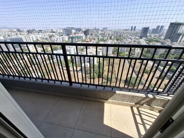 Balcony in 3 BHK Apartment at Supreme Estia Phase 1, Baner – for Rent