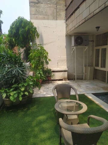 4 BHK Builder Floor – Garden View at Greater Kailash I - for Rent