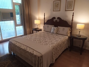 Bedroom in 4 BHK Builder Floor at Greater Kailash I – for Rent